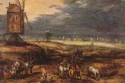 BRUEGHEL, Jan the Elder, Landscape with Windmills (mk08)